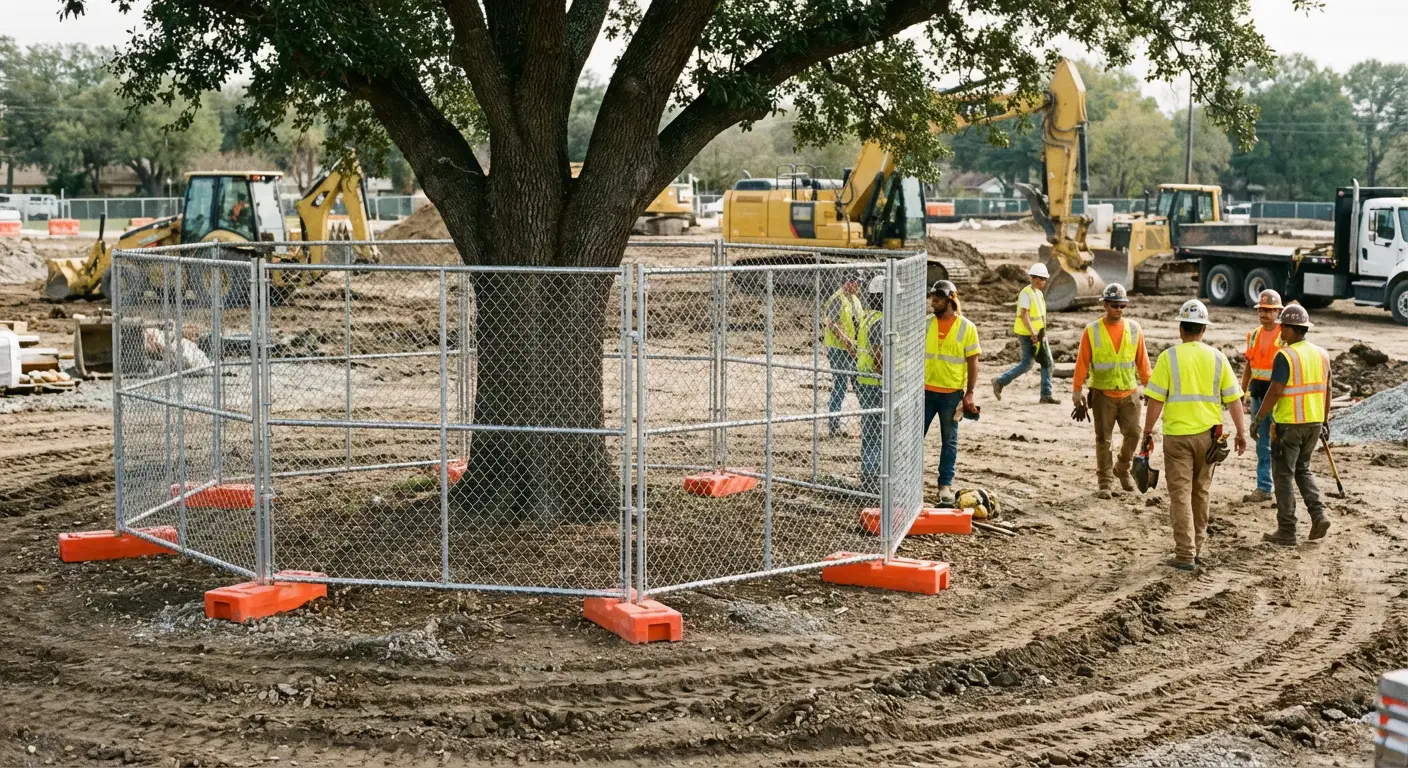 Tree Protection Zone Technical Specs in Brookline, MA