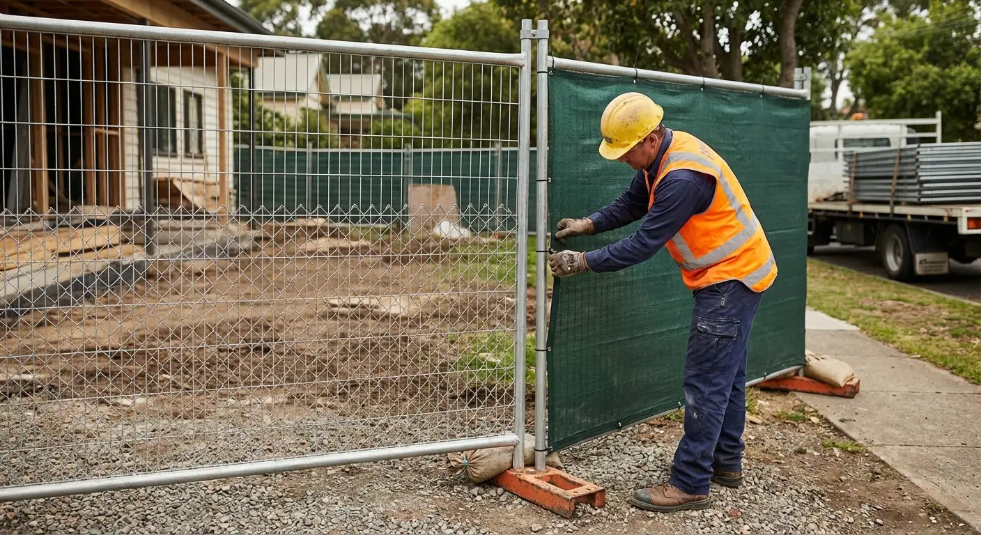 Brookline residential fencing project